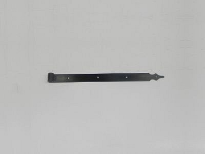 Heng 600 mm zwart poedercoat