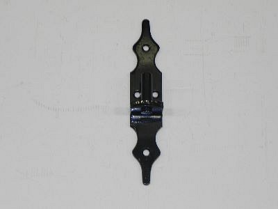 Plaatduim Rustica 245 x 45 x 5 mm,16 mm zwart