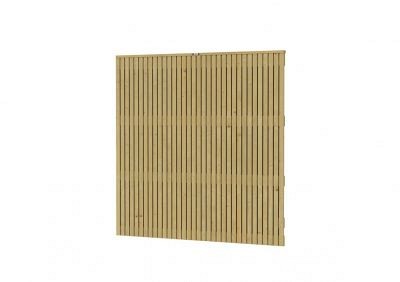 Tuinscherm Verticaal Elan 180 Excellent, 180x180 cm, groen geïmpregneerd