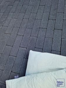 Strakke dikformaat 7x21x8 cm Antraciet