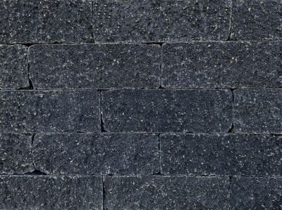 Rockwall 11x13x32 cm Antraciet - getrommeld