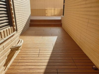 NewTechWood HKC kliktegel, 30 x 90 cm, Teak