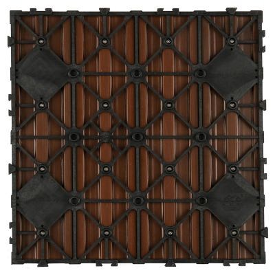 NewTechWood HKC kliktegel, 30 x 30 cm, Ipé