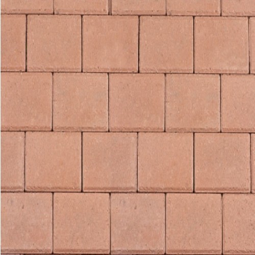 Betonstraatsteen 8cm half heide