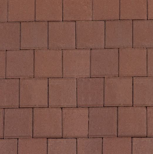 Betonstraatsteen 8cm half paars S-top